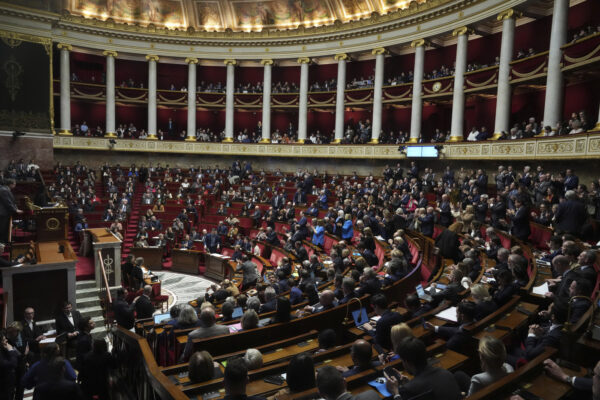 Francia, Assemblea nazionale a Parigi