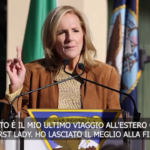 Jill Biden a Sigonella: “Ho lasciato il miglior viaggio alla fine”