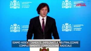 Georgia, il premier: “Impegnati a neutralizzare l’opposizione”