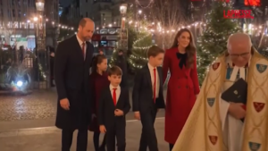 Regno Unito, il ritorno della principessa Kate al concerto di Natale a Westminster