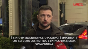 Ucraina, Zelensky: “Trump risoluto come sempre, trilaterale proficuo”