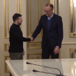 Ucraina, Zelensky riceve a Kiev il leader della Cdu Friedrich Merz