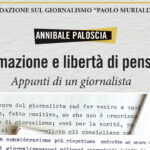 Annibale Paloscia, gli appunti del giornalista nel libro ‘Informazione e libertà di pensiero’