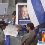 Israele, manifestazione contro Netanyahu al tribunale di Tel Aviv