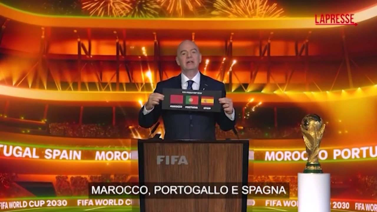 Mondiali 2030, l’annuncio della Fifa: “Si giocheranno in Spagna, Portogallo, Marocco e Sudamerica”