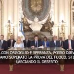 Argentina, Milei: “Paese uscito dalla recessione”