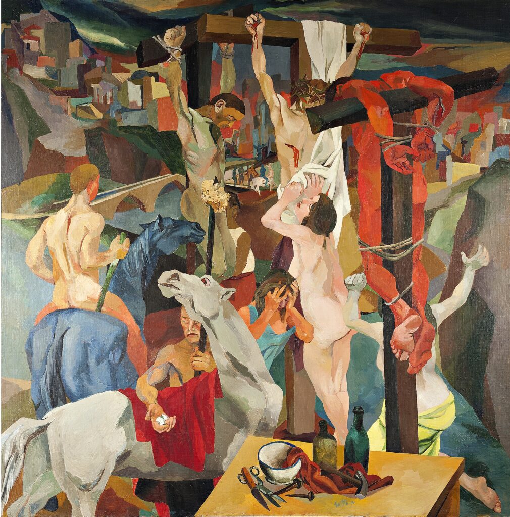 Galleria foto 'Arte: Il Trionfo della morte, Guernica e Crocifissione di Guttuso in mostra a Palermo' - foto 2