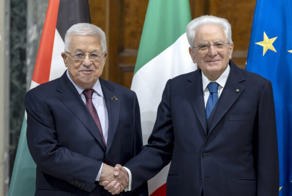 Abu Mazen e Mattarella