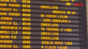 Sciopero 13 dicembre, ritardi e treni cancellati alla Stazione Centrale di Milano