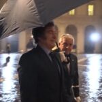 Italia-Argentina, l’abbraccio tra Meloni e Milei a Palazzo Chigi