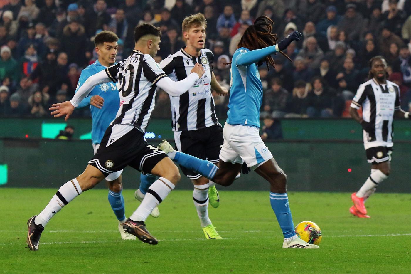 Serie A, Udinese Napoli 1 3