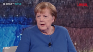 Ucraina, Angela Merkel a ‘Che Tempo che fa’: “Non mi aspettavo da Putin un’invasione così”