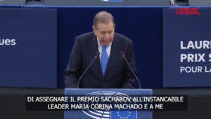 Premio Sacharov all’opposizione venezuelana, la cerimonia al Parlamento Ue