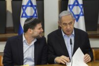 Israele - Il primo ministro Benjamin Netanyahu alla riunione settimanale di gabinetto