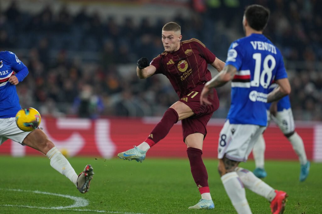 Coppa Italia, Roma Sampdoria 4 1: giallorossi ai quarti