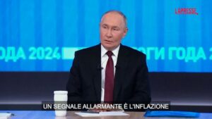 Russia, Putin: “Inflazione segnale allarmante, è al 9,3%”