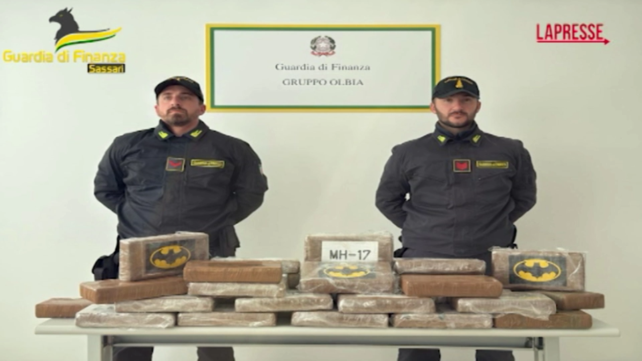 Sassari, sequestro record di cocaina al porto di Olbia