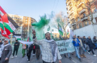 Milano, Manifestazione pro Palestina