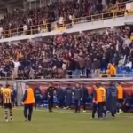 Il pronipote di Mussolini fa gol e l’esultanza dei tifosi fa discutere: il video