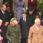 Regno Unito, la famiglia reale alla messa di Natale a Sandringham