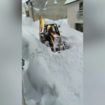 Abruzzo, Campo di Giove sepolta dalla neve
