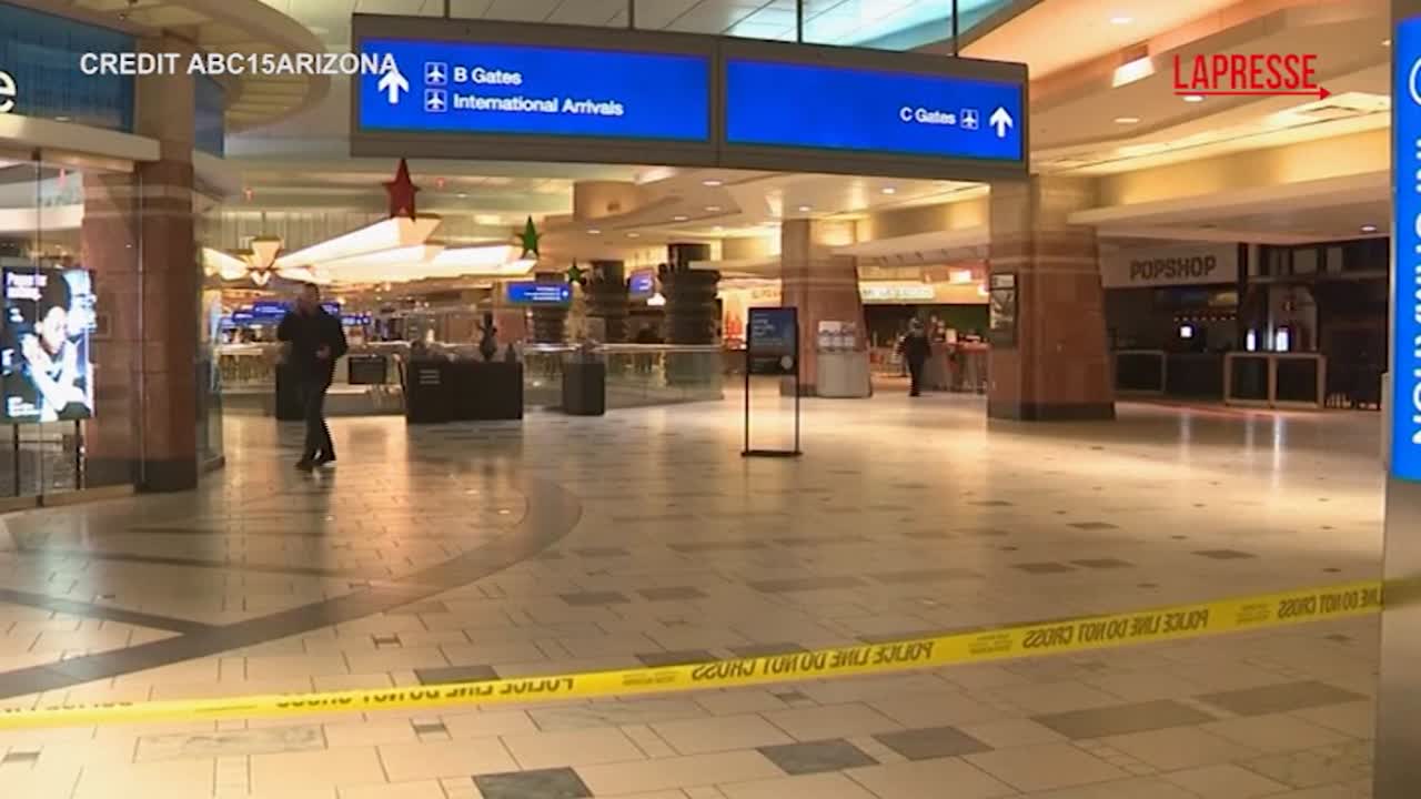 Sparatoria di Natale all’aeroporto di Phoenix: tre feriti