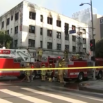 Los Angeles, a fuoco il Morrison Hotel reso celebre dai Doors