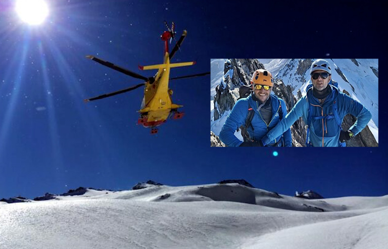 Gran Sasso, i funerali dei due alpinisti il 2 gennaio