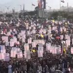 Yemen, migliaia di persone in piazza contro Israele e Usa
