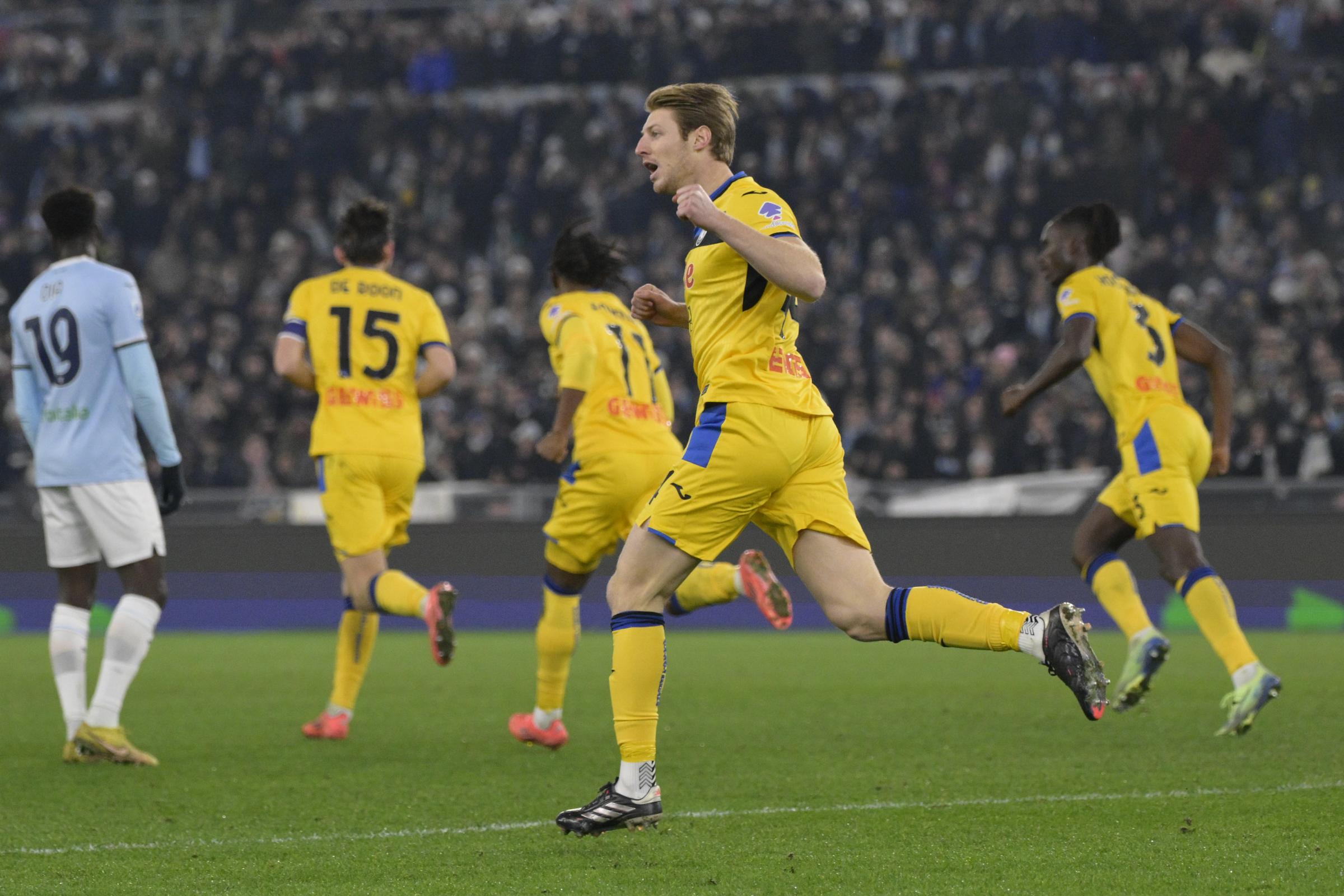 Serie A: Lazio-Atalanta 1-1, si interrompe la striscia vincente dei bergamaschi