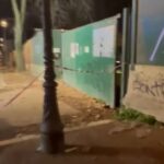 Roma, incendio a Villa Borghese: immagini dal cantiere andato a fuoco