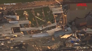 Usa, tornado sul Texas: la devastazione dall’alto