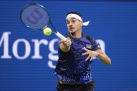 Le gare del primo round degli U.S. Open tennis di New York.