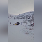 Medioriente, la neve ricopre le montagne del Golan
