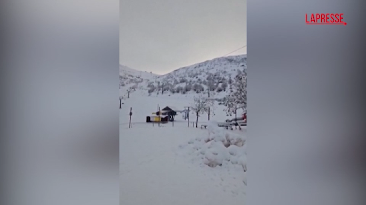 Medioriente, la neve ricopre le montagne del Golan