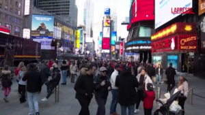 New York City, tutto pronto per il capodanno a Times Square