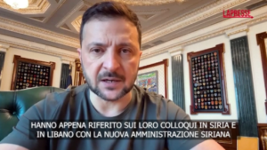 Ucraina, Zelensky: “Rinnoveremo relazioni diplomatiche con la Siria”