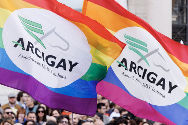 Manifestazione per i diritti della famiglie arcobaleno