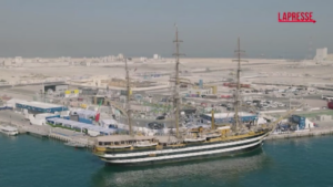 Amerigo Vespucci, ad Abu Dhabi si chiude la settima tappa del tour mondiale