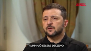 Ucraina, Zelensky: “Trump forte e imprevedibile, potrà fermare guerra”