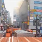 Corea del Sud, incendio in edificio a otto piani a Seongnam