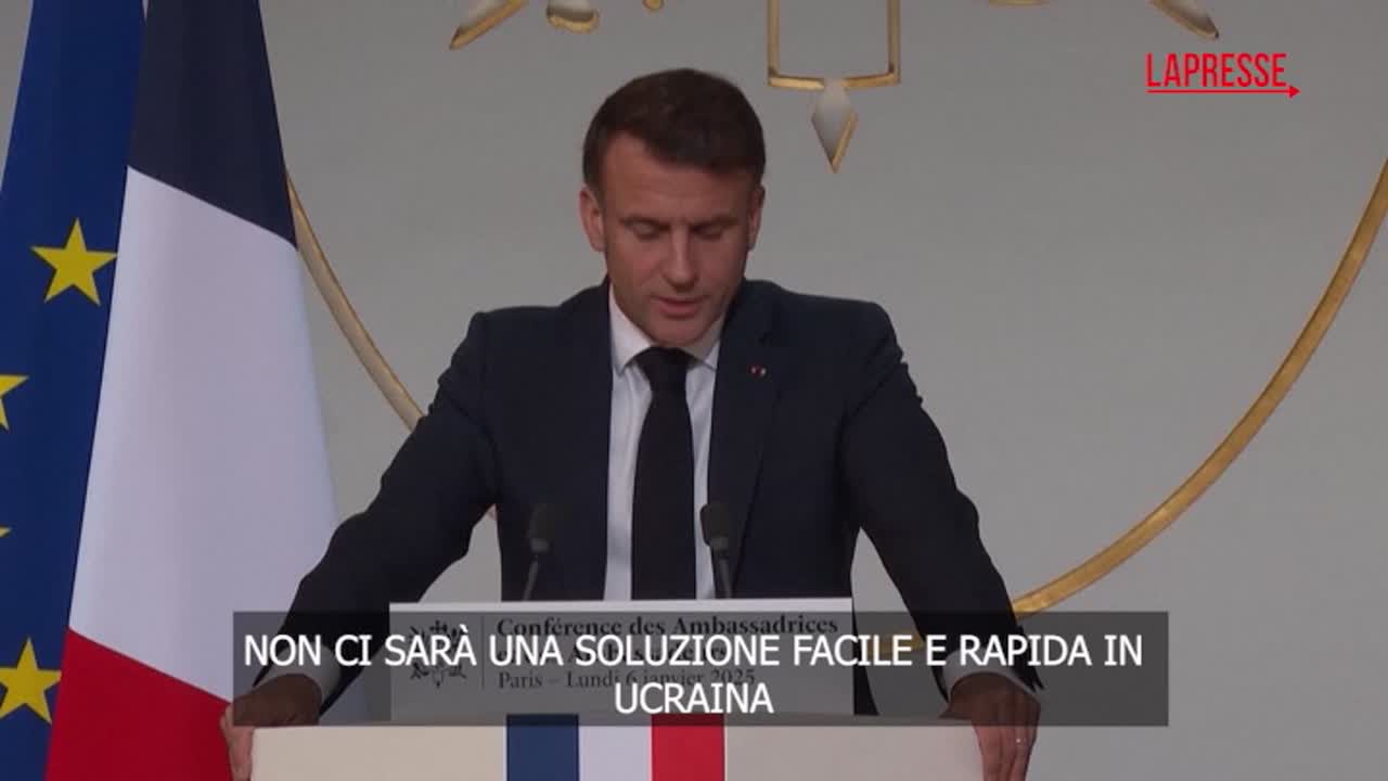 Ucraina, Macron: “Non ci sarà una soluzione facile e veloce”