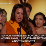 Golden Globes, Karla Sofía Gascón: “Potete forse metterci in prigione e picchiarci ma non ci porterete via la nostra anima”