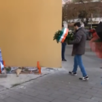 Acca Larentia, contestazione alla commemorazione: ‘Viva la Costituzione e la Resistenza”