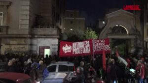 Acca Larentia, presidio antifascista a Roma contro le celebrazioni per l’anniversario