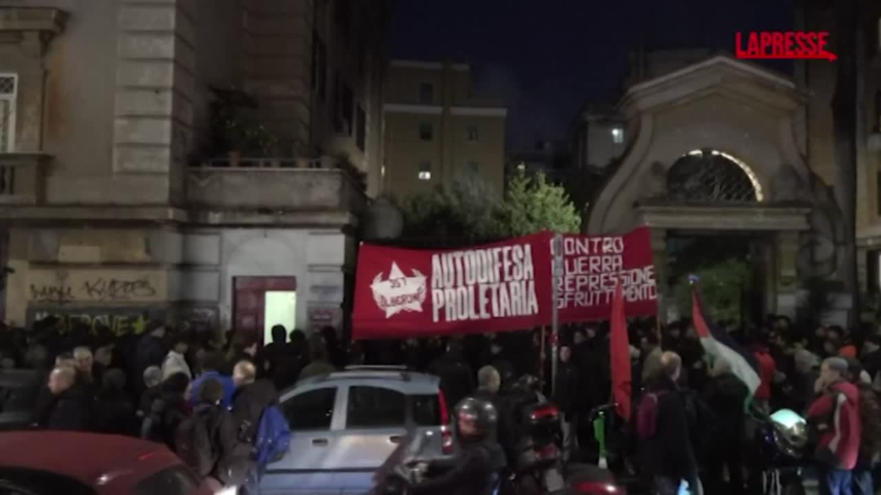 Acca Larentia, presidio antifascista a Roma contro le celebrazioni per l’anniversario