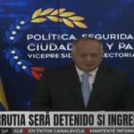 Venezuela, il ministro dell’Interno avverte gli oppositori e Urrutia: “Se tornano saranno arrestati”
