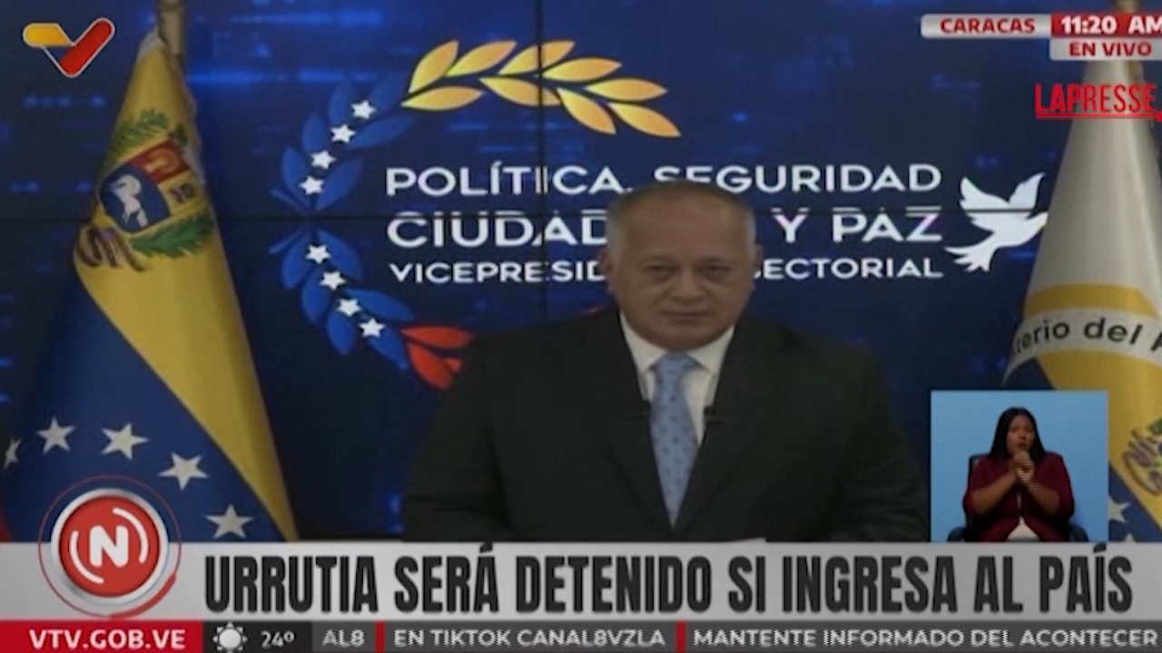 Venezuela, il ministro dell’Interno avverte gli oppositori e Urrutia: “Se tornano saranno arrestati”