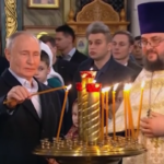 Russia, Putin alla messa di Natale con i reduci della guerra in Ucraina