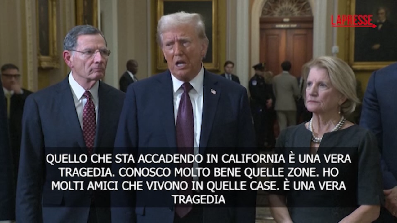 Incendi Los Angeles, Trump: “Governatore California non ha fatto un buon lavoro”